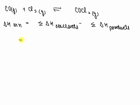 bond-bond-energy-kjmolco-1072cl-cl-242c-cl-339co-732using-the-values-of-bond-energy-from-the-table-above-estimate-the-enthalpy-change-for-the-following-reaction-cog-cl2g-cocl2g-65945