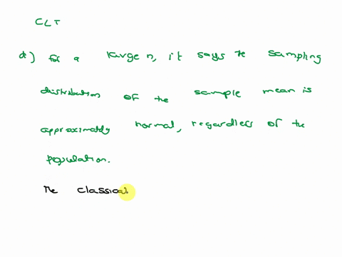 question-11-4-pts-the-central-limit-theorem-is-important-in-statistics-because-for-any-population-it-says-the-sampling-distribution-ofthe-sample-mean-is-approximately-normal-regardless-of-th-56966