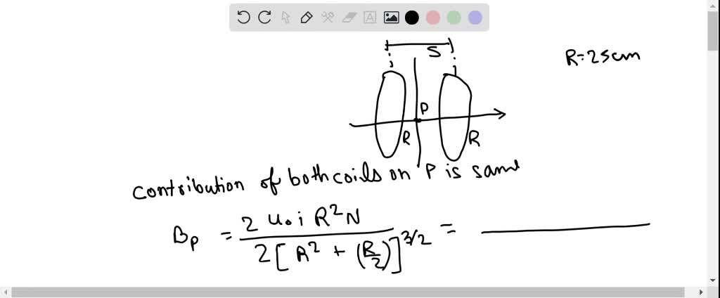 SOLVED: Figure 29-72 Shows An Arrangement Known As A Helmholtz Coil. It ...