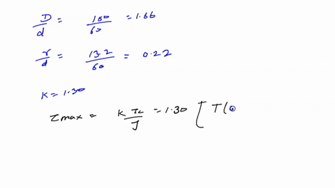 the-built-up-shaft-is-designed-to-rotate-at-450-rpm-if-the-radius-of-the-fillet-weld-connecting-the-25813