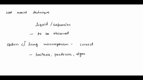 wet-mount-technique-is-mainly-linked-to-d-heat-fixation-e