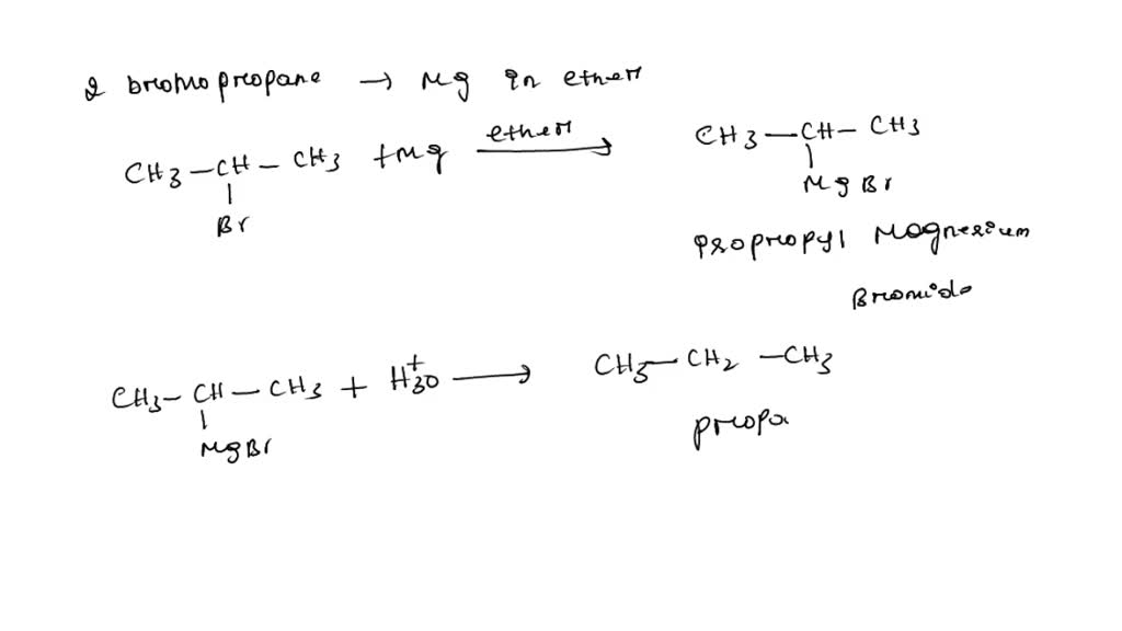 SOLVED Review Grignard reagents in the class notes and section 106