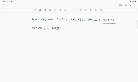 how-much-energy-is-requiredto-decompose-800-g-of-pcl3-according-to-the-reaction-below-the-molar-mass-of-pcl3-is-13732-gmol-and-may-be-useful-pcl-g-pas-6-clzg-4hizn-1207-kj-453-x-103-kj-231-x-56838