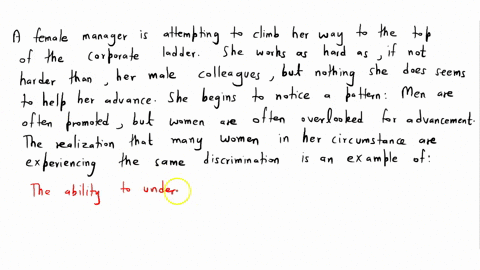 a-female-manager-is-attempting-to-climb-her-way-to-the-top-of-the-corporate-ladder-she-works-as-hard-as-if-not-harder-than-her-male-colleagues-but-nothing-she-does-seems-to-help-her-advance-65993