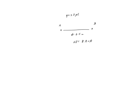 a-particle-has-a-charge-of-30-c-and-moves-from-point-a-to-point-b-a-distance-of-012-m-the-particle-experiences-a-constant-electric-force-and-its-motion-is-along-the-line-of-action-of-the-force-the-dif
