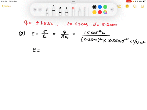a-capacitor-consists-of-square-conducting-plates-23-cm-on-a-side-and-52-mm-apart-carrying-charges-15-c-find-the-electric-field-between-the-plates-express-your-answer-in-megavolts-per-meter-f-53607