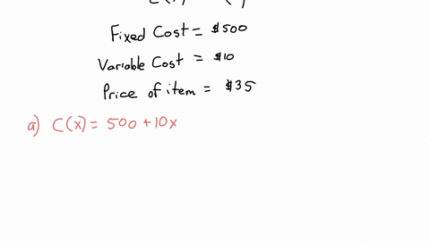 a-firm-will-break-even-no-profit-and-no-loss-as-long-as-revenue-just-equals-cost-the-value-of-x-the-39778