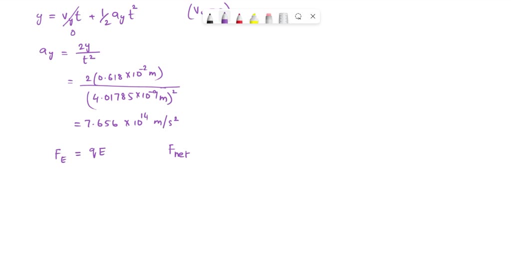 SOLVED: The figure shows an electron entering a parallel-plate ...