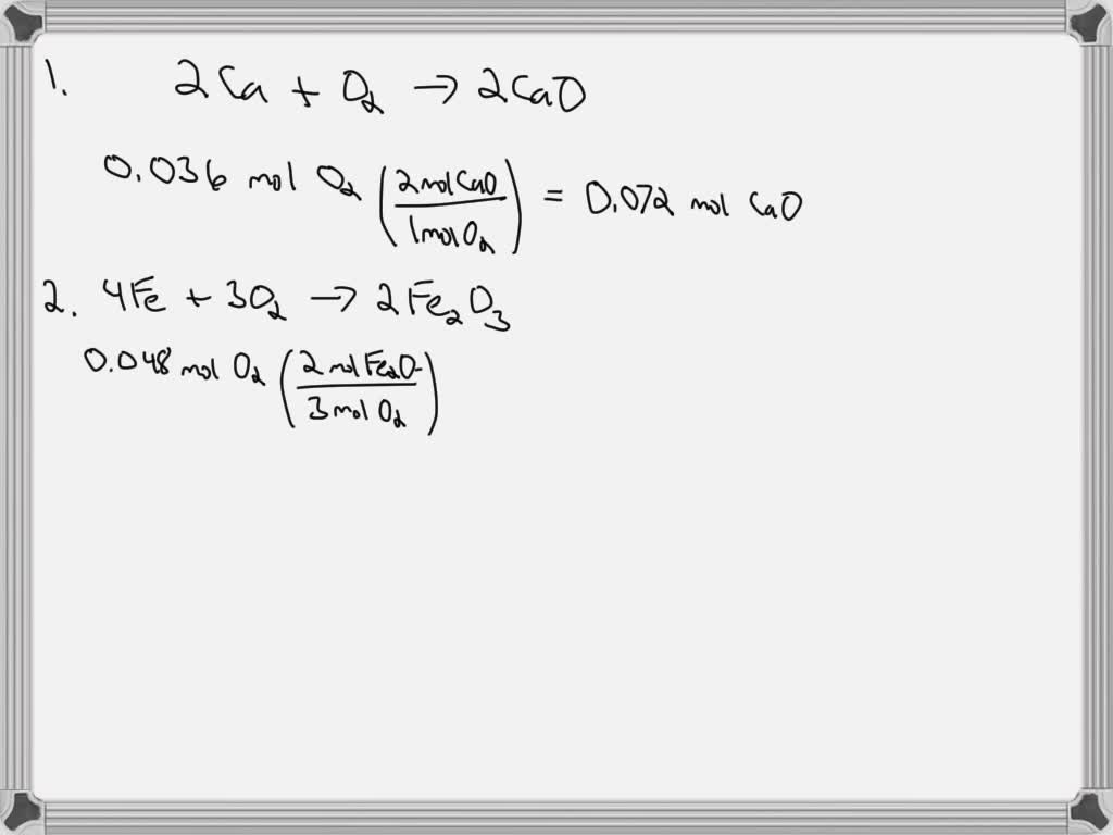 SOLVED: 1.4 Consider the reaction shown below. The bar graph above the ...