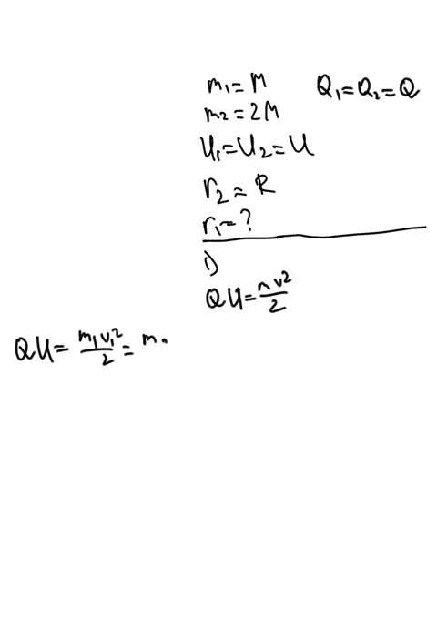 ions-having-equal-charges-but-masses-of-m-and-2m-are-accelerated-through-the-same-potential-difference-and-then-enter-unifor-magnetic-field-perpendicular-to-their-path-if-the-heavier-ions-fo-75457