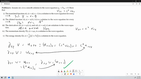 problem-4-assume-utx-is-a-smooth-solution-to-the-wave-equation-utt-cuxx-0-show-that-j-the-translated-function-vtx-utx-a-is-a-solution-to-the-wave-equation-for-every-ae-r-ii-the-dilated-funct-91003