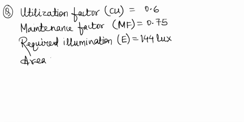 problem39-a-drawing-hall-in-an-engineering-college-is-to-be-provided-with-a-lighting-installationthe-hall-is-30-m-x-20-m-x-8-mhighthe-mounting-height-is-5-m-and-the-required-level-of-illumin-34166