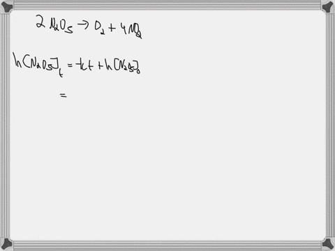 the-reaction-2n2o5-yields-o2-4no2-is-first-order-in-n2o5-for-this-reaction-at-45-c-the-rate-constant-k10-x10-5-s-1-where-the-rate-law-is-defined-for-a-particular-experiment-n2o50-10-x-10-3m-23094