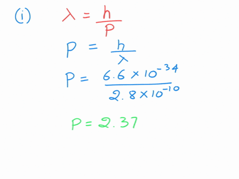 an-electron-has-a-de-broglie-wavelength-of-280-times-10-10-mathrmm-determine-a-the-magnitude-of-it-3-26931
