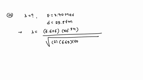 in-a-rutherford-scattering-experiment-alpha-particles-having-kinetic-energy-of-770-mathrmmev-are-f-5-08018