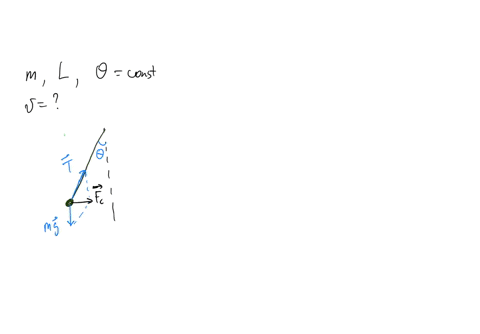 a-bob-of-mass-m-is-suspended-from-a-fixed-point-with-a-massless-string-of-length-l-ie-it-is-a-pendulum-you-are-to-investigate-the-motion-in-which-the-string-moves-in-a-cone-with-half-angle-w-39965