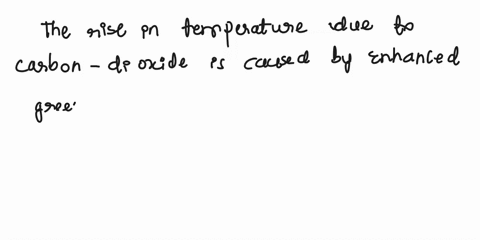 even-though-the-carbon-cycle-on-earth-is-constant-why-is-there-a-rise-in-temperature-due-to-carbon-dioxide-75333