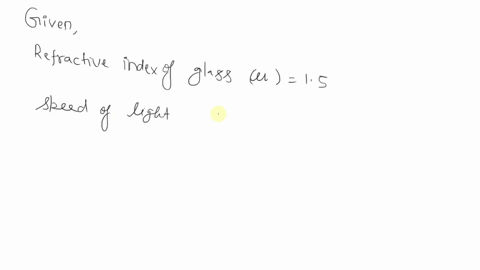 light-enters-from-air-to-glass-having-refractive-index-150-what-is-the-speed-of-light-in-the-glass-2