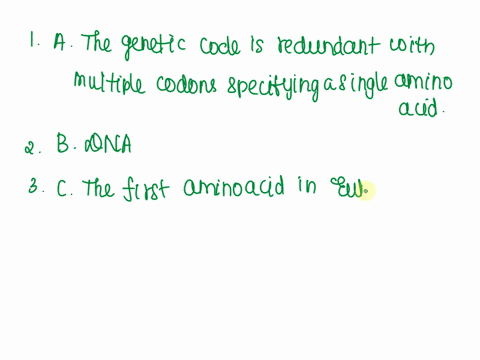 2b-translation-1-choose-the-true-statement-about-the-genetic-code-a-the-genetic-code-is-redundant-with-multiple-codons-specifying-a-single-amino-acid-b-the-genetic-code-encodes-64-amino-acid-39788
