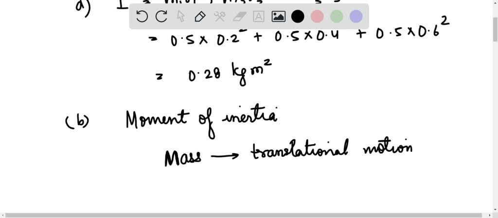 SOLVED: A system of point particles is shown in the following figure ...