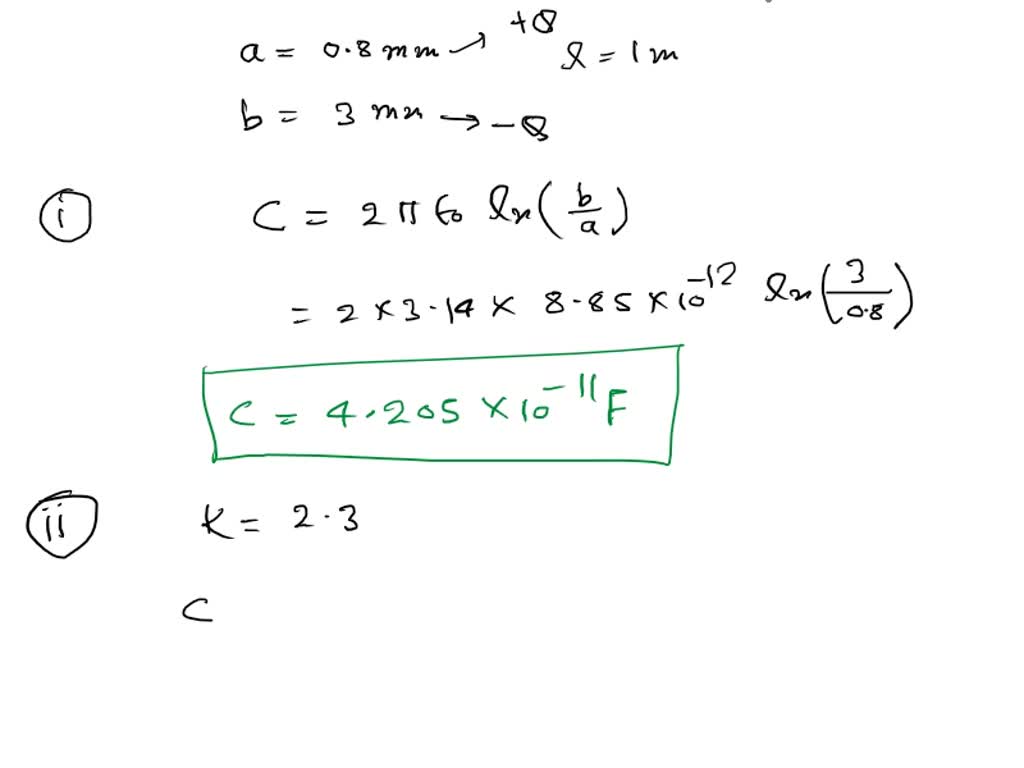 SOLVED: An electric cable of radius r1 and thermal conductivity kc is ...