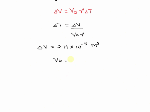 a-block-of-material-has-mass-of-190-kg-and-volume-of-665-x-10-2-m-the-material-has-specific-heat-capacity-and-coefficient-of-volume-expansion-respectively-of-647-jkg-c-and-628-10-c-how-much-45871