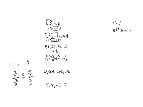 identify-whether-the-following-sequences-are-geometric-if-they-are-geometric-write-down-the-common-ratio-and-the-cighth-verm-a-1246-ldots-b-14-1661-ldots-c-812793-ldots-d-frac211-frac311-frac511-frac8
