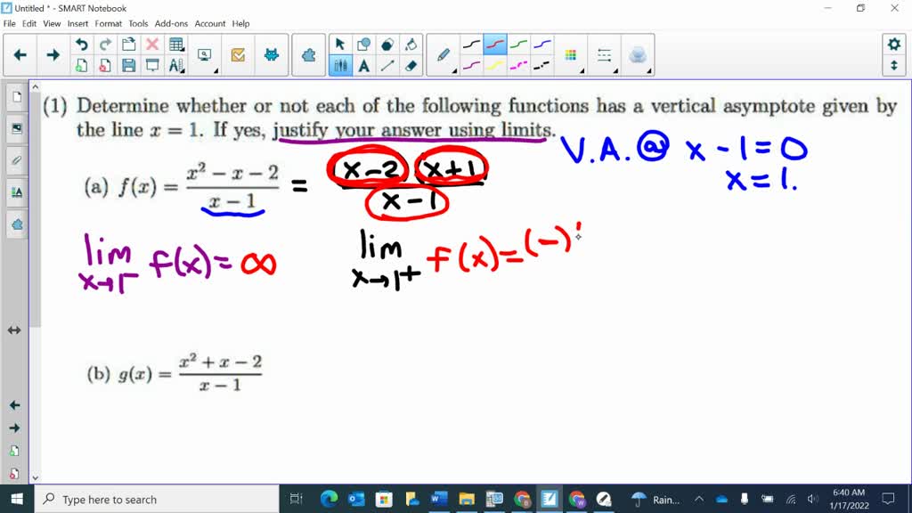 SOLVED: (1) Determine whether or not each of the following functions ...