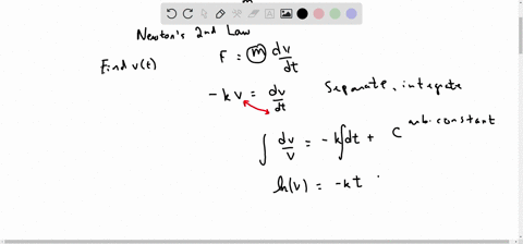 suppose-that-a-body-moves-through-a-resisting-medium-with-resistance-proportional-to-its-velocity-3-86219