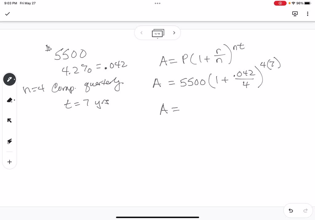 SOLVED: Eva invests 6400 in a new savings account which earns 3.4%