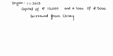 2-calculate-the-amount-of-total-assets-and-capital-as-on-31122013-in-each-of-the-following-cases-i-shyam-started-a-business-on-112013-with-a-capital-of-rs10000-and-a-loan-of-rs-5000-borrowed-75247