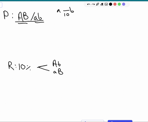question-1-two-linked-genes-a-and-b-are-separated-by-10-cm-a-what-is-the-probability-that-an-abab-individual-will-produce-an-ab-gamete-b-what-is-the-probability-that-an-abab-individual-will-78195