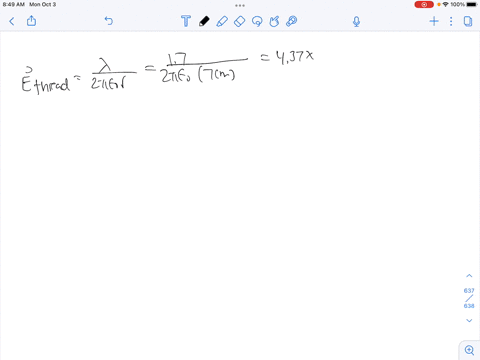 a-long-uniformly-charged-thread-linear-charge-density-lambda-17-cmcm-lies-along-the-xxx-axis-in-the-figurefigure-1-a-small-charged-sphere-qqq-23-cc-is-at-the-point-x0cmx0cm-y50cmy50cm-what-i-23545