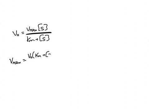 for-an-enzyme-that-follows-simple-michaelismenten-kinetics-what-is-the-value-of-vmax-in-units-of-mol-minute1-if-v0-is-equal-to-10-mol-minute1-when-s-1515km-25764