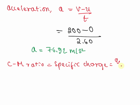 a-positively-charged-particle-initially-at-rest-on-the-ground-accelerates-upward-to-200ms-in-260s-the-particle-has-a-charge-to-mass-ratio-of-0100-ckg-and-the-electric-field-in-this-region-is-13366