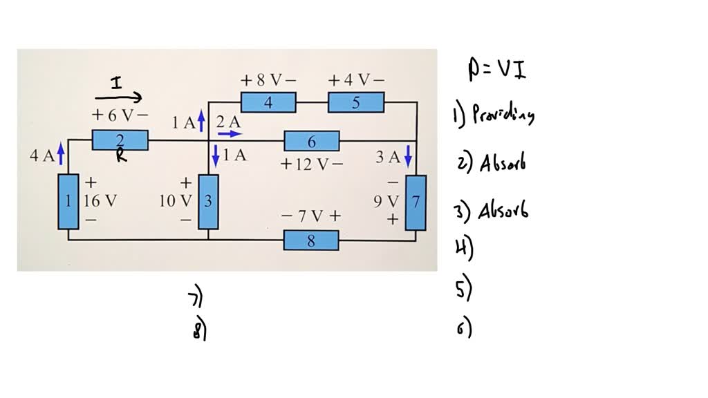 1.27 For Each Of The Eight Devices In The Circuit Of Fig. P1.27 ...