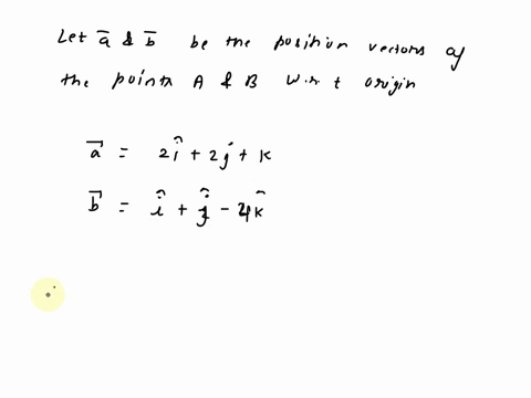 question-3-the-point-a-has-position-vector-a2i-2j-k-and-the-point-b-has-position-vector-bij-4krelative-to-an-origin-o-find-a-vector-equation-of-a-line-which-passes-through-a-and-b-5-marks-09688