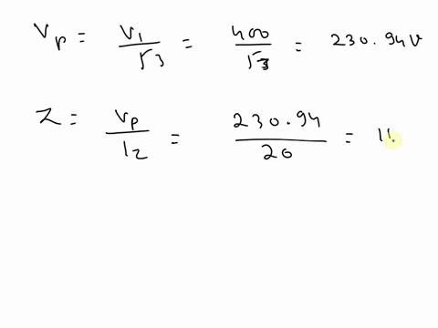 q1delta-connected-balanced-3-phase-load-is-supplied-from-3-phase-400-v-supply-the-line-current-is-20-a-power-taken-by-the-load-is-10000-w-find-ijimpedance-in-each-branchii-the-line-current-p-14866