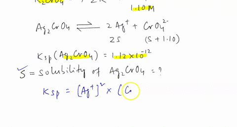 silver-chromate-is-sparingly-soluble-in-aqueous-solutions-the-ksp-of-agzc1o4-is-112-x-10-12-what-is-the-solubility-in-moll-of-silver-chromate-in-110-m-potassium-chromate-aqueous-solution-sol-10582