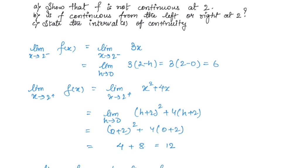 SOLVED: Texts: Suppose f(x) is defined as shown below. a. Use the ...