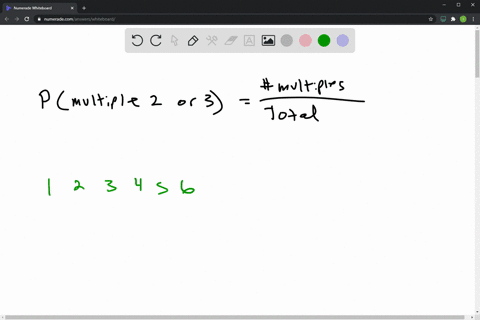 a-die-is-rolled-find-each-probability-pmultiple-of-2-or-3