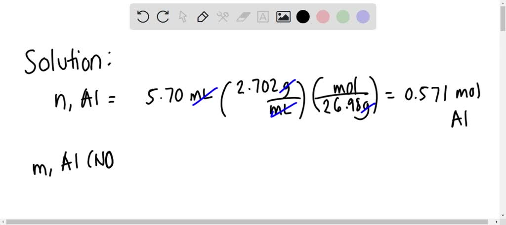 SOLVED: Problem 3 (10 pts): A sample of aluminum metal is placed in a ...