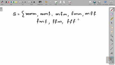you-select-a-family-with-three-children-if-m-represents-a-male-child-and-f-a-female-child-the-sample-space-of-equally-likely-outcomes-is-mmm-mmf-mfm-mff-fmmfmf-ffm-fff-find-the-probability-o-47688