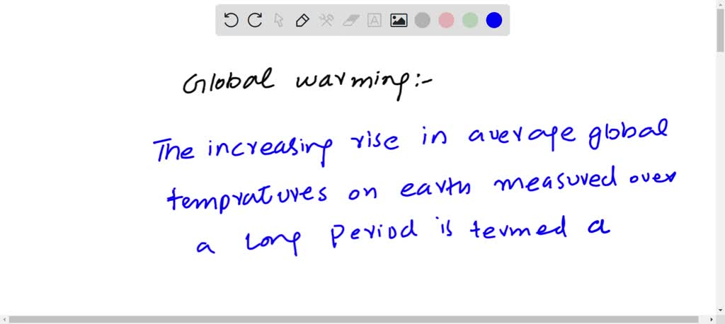 write about global warming