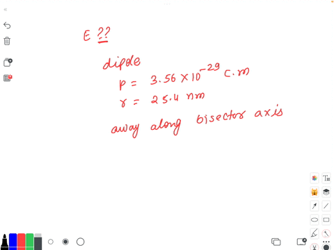 calculate-the-magnitude-of-the-electric-field-due-to-an-electric-dipole-of-dipole-moment-356-10-29-cm-at-a-point-254-nm-away-along-the-bisector-axis-48542