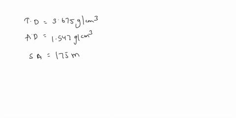 the-true-density-of-solid-material-in-an-activated-alumina-particle-is-3675-gcmthe-density-of-particle-determined-by-mercury-displacement-is-1547-gcmthe-surface-area-by-adsorption-measuremen-39763