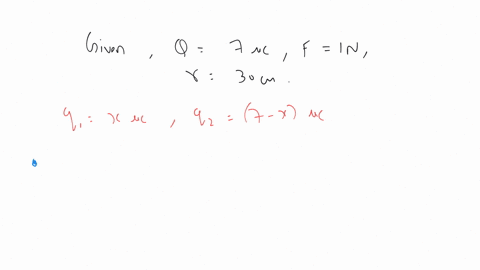 the-sum-of-two-point-charges-is-7-c-they-repel-each-other-with-a-force-of-1-n-when-kept-30cm-apart-in-free-space-calculate-the-value-of-each-charge