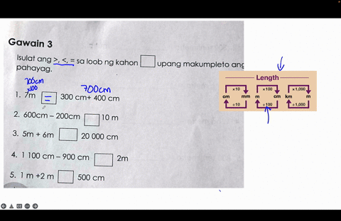 paki-sagot-ng-mabuti-po-gawain-3-isulat-ang-sa-loob-ng-kahon-pahayag-upang-makumpleto-anc-1-zm-300-cm-400-cm-2-600cm-200cm-10-m-3-sm-6m-20-000-cm-4-1-100-cm-900-cm-2m-5-1-m2-m-500-cm-44587