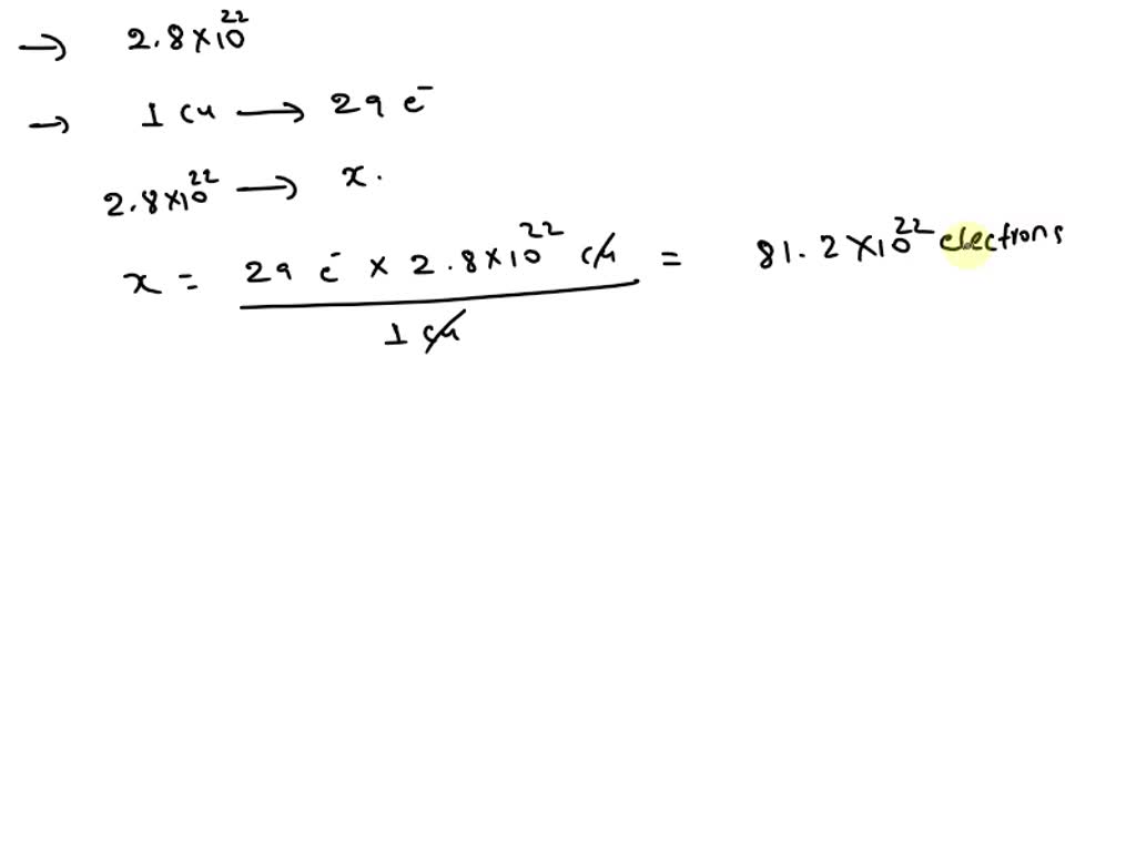 SOLVED the number of copper atoms in 3.0 g lump of copper is 2.8 x