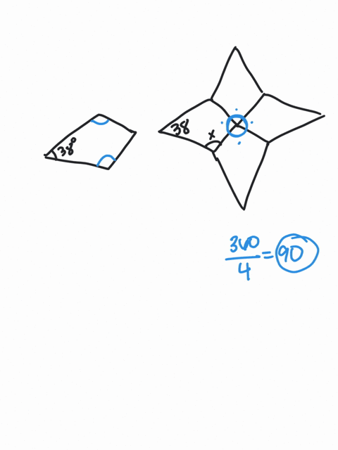 the-diagram-below-shows-a-kite-shape-four-identical-copies-of-this-kite-have-then-been-used-to-make-the-larger-shape-work-out-the-size-of-angle-give-your-answer-in-degrees-aacumael-81751